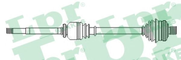 Приводной вал LPR DS52581