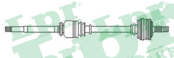 Приводной вал LPR DS52653