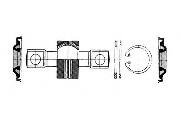 ремонтный комплект, рычаг подвески OCAP 0907556