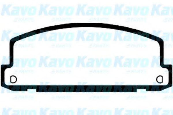 Комплект тормозных колодок, дисковый тормоз KAVO PARTS BP-3505