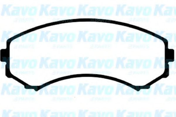 Комплект тормозных колодок, дисковый тормоз KAVO PARTS BP-4525