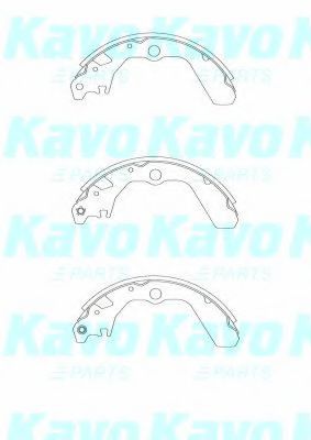Комплект тормозных колодок KAVO PARTS BS-8927