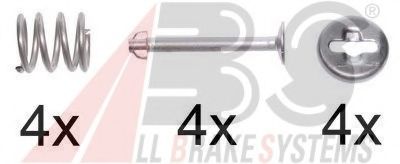 Комплектующие, тормозная колодка A.B.S. 0220Q