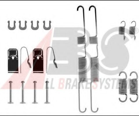 Комплектующие, тормозная колодка A.B.S. 0582Q