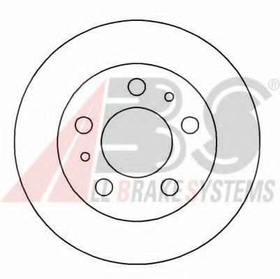 Тормозной диск A.B.S. 15915