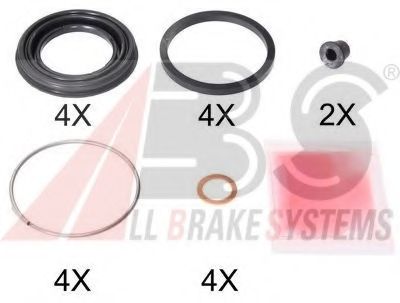 Ремкомплект, тормозной суппорт A.B.S. 73197