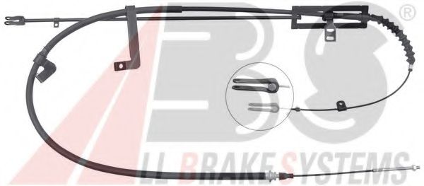 Трос, стояночная тормозная система A.B.S. K17552