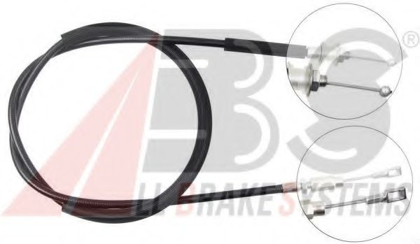 Трос, управление сцеплением A.B.S. K24730