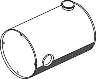 Средний / конечный глушитель ОГ DINEX 80412