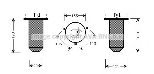 Осушитель, кондиционер AVA QUALITY COOLING BWD216