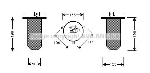 Осушитель, кондиционер AVA QUALITY COOLING BWD220