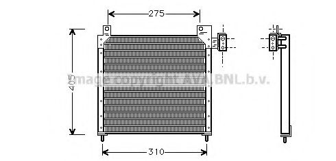 Конденсатор, кондиционер AVA QUALITY COOLING CR5016