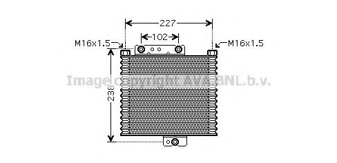 Масляный радиатор, автоматическая коробка передач AVA QUALITY COOLING HY3151