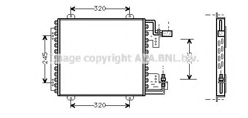 Конденсатор, кондиционер AVA QUALITY COOLING RT5210