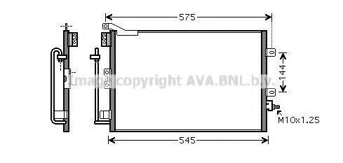 Конденсатор, кондиционер AVA QUALITY COOLING RT5395D