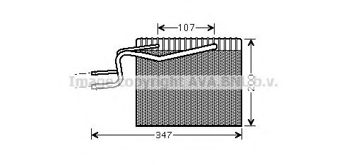 Испаритель, кондиционер AVA QUALITY COOLING RTV365