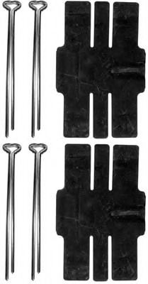 Комплектующие, колодки дискового тормоза MGA A23