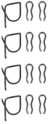 Комплектующие, колодки дискового тормоза MGA A35