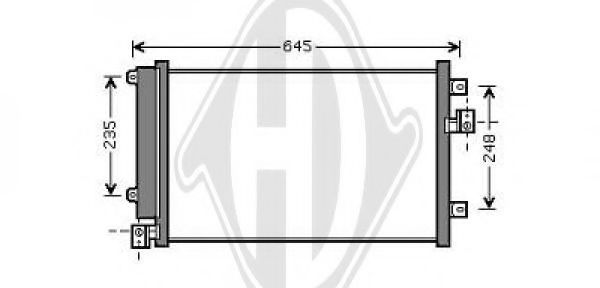 Конденсатор, кондиционер DIEDERICHS 8347601