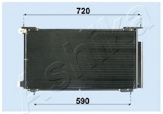 Конденсатор, кондиционер ASHIKA CND193013