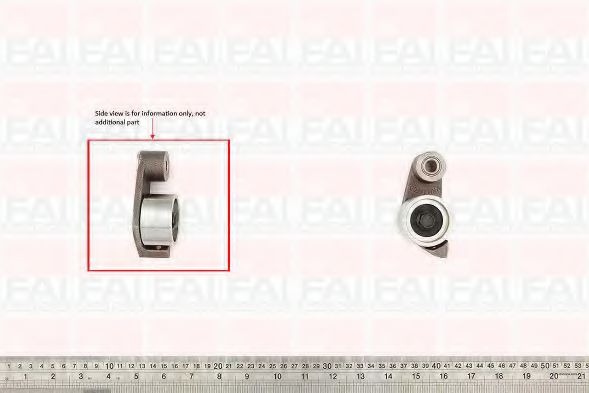 Натяжной ролик, ремень ГРМ FAI AutoParts T9477