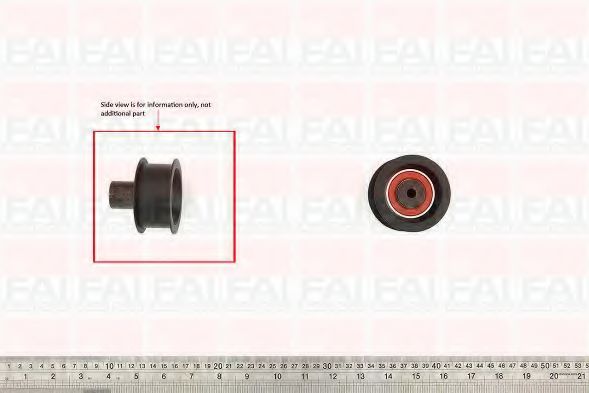 Паразитный / Ведущий ролик, зубчатый ремень FAI AutoParts T9554
