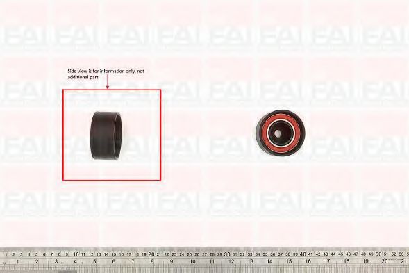 Паразитный / Ведущий ролик, зубчатый ремень FAI AutoParts T9568