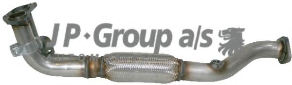Труба выхлопного газа JP GROUP 3920200200