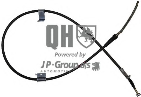 Трос, стояночная тормозная система JP GROUP 4070301609