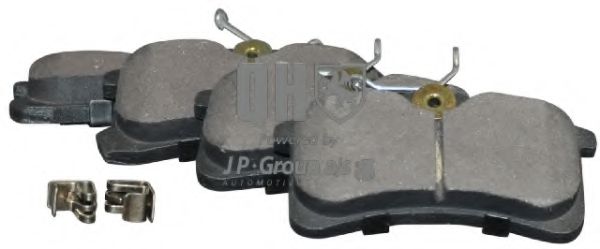 Комплект тормозных колодок, дисковый тормоз JP GROUP 4863701519