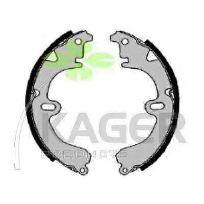 Комплект тормозных колодок KAGER 34-0092
