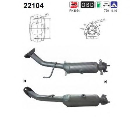 Катализатор AS 22104