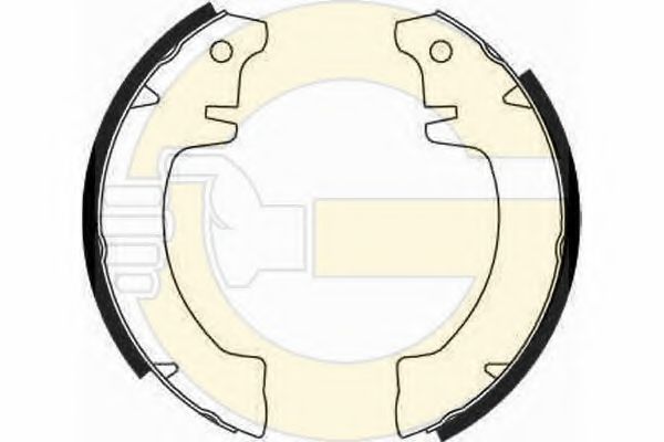 Комплект тормозных колодок GIRLING 5180223