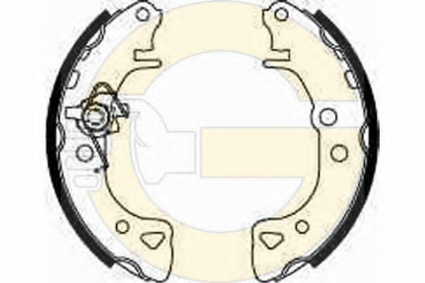 Комплект тормозных колодок GIRLING 5182713