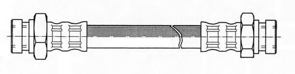 Тормозной шланг KAWE 510490