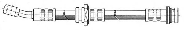 Тормозной шланг KAWE 511734