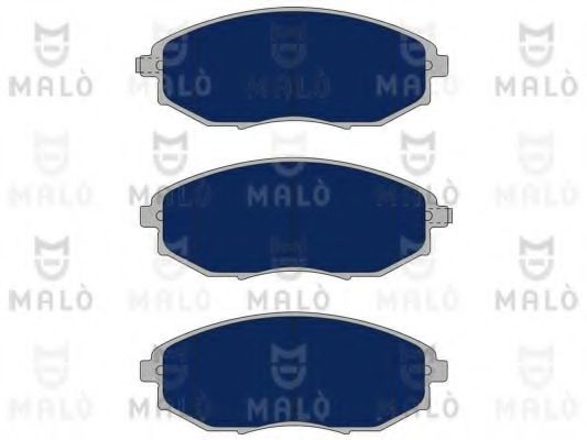 Комплект тормозных колодок, дисковый тормоз MALÒ 1051047