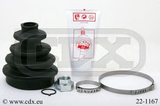 Комплект пылника, приводной вал CDX 22-1167