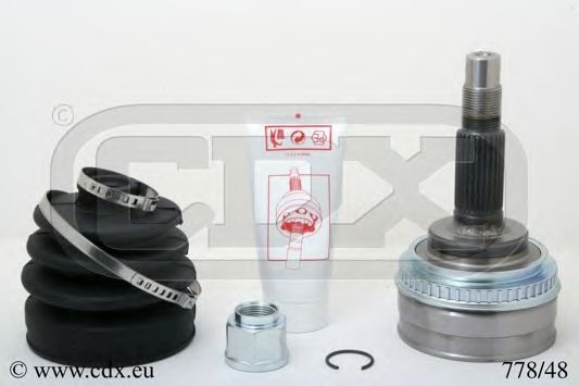 Шарнирный комплект, приводной вал CDX 778/48