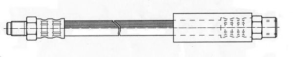 Тормозной шланг CEF 511224
