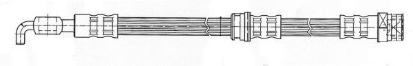 Тормозной шланг CEF 512039