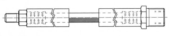 Тормозной шланг CEF 517105
