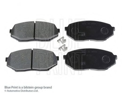 Комплект тормозных колодок, дисковый тормоз BLUE PRINT ADC44258