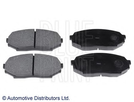 Комплект тормозных колодок, дисковый тормоз BLUE PRINT ADM54228