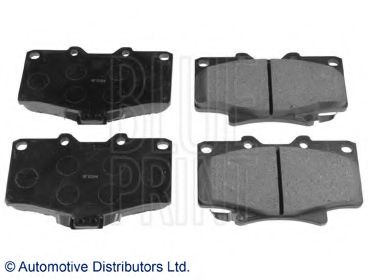 Комплект тормозных колодок, дисковый тормоз BLUE PRINT ADT34248