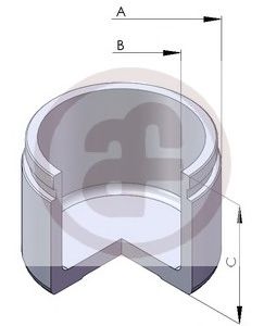 Поршень, корпус скобы тормоза AUTOFREN SEINSA D025225