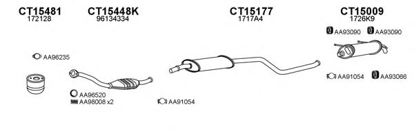 Система выпуска ОГ VENEPORTE 150171