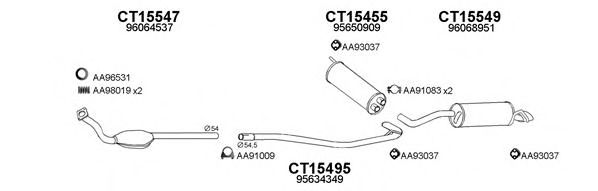 Система выпуска ОГ VENEPORTE 150236