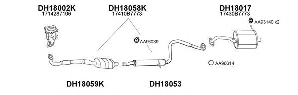 Система выпуска ОГ VENEPORTE 180024
