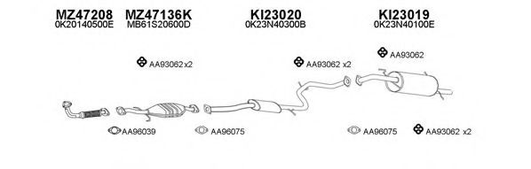 Система выпуска ОГ VENEPORTE 230010